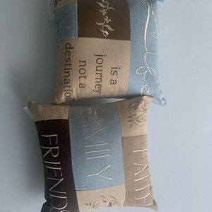 Throw pillows